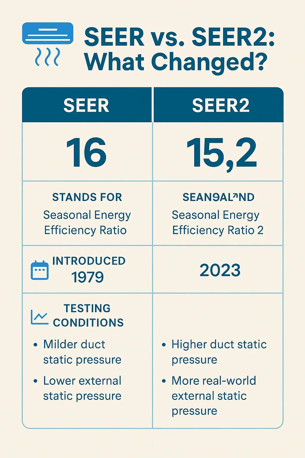 Goodman 15.2 SEER2 Explained: What Efficiency Really Means in 2025