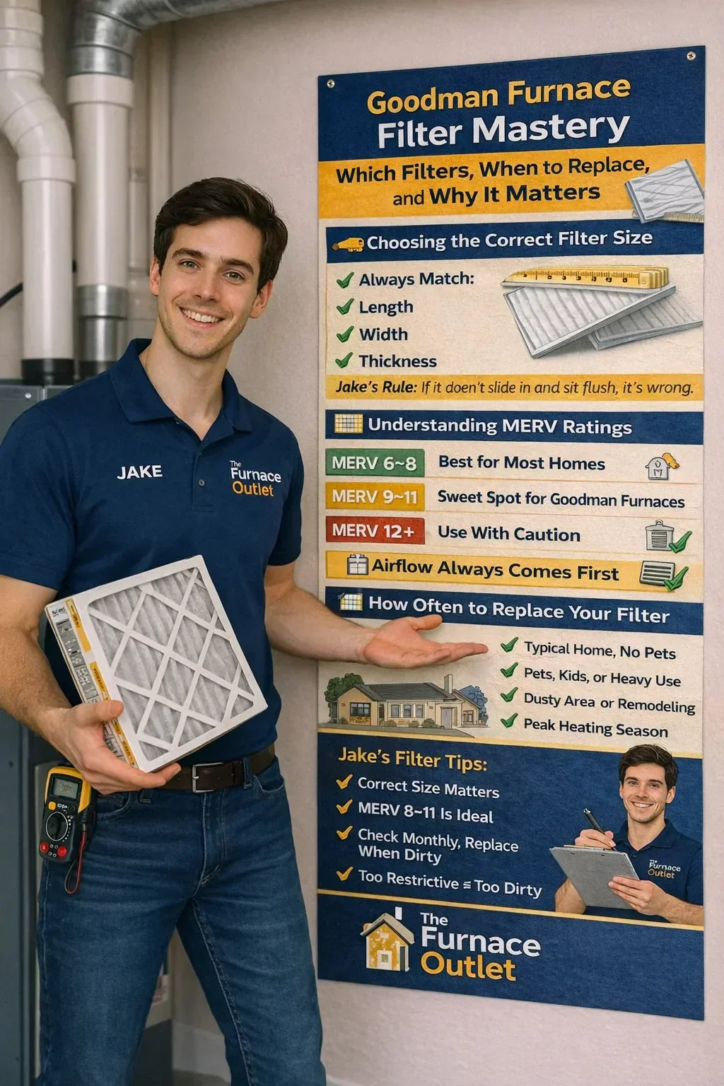 Goodman Furnace Filter Mastery Which Filters, When to Replace, and Why It Matters
