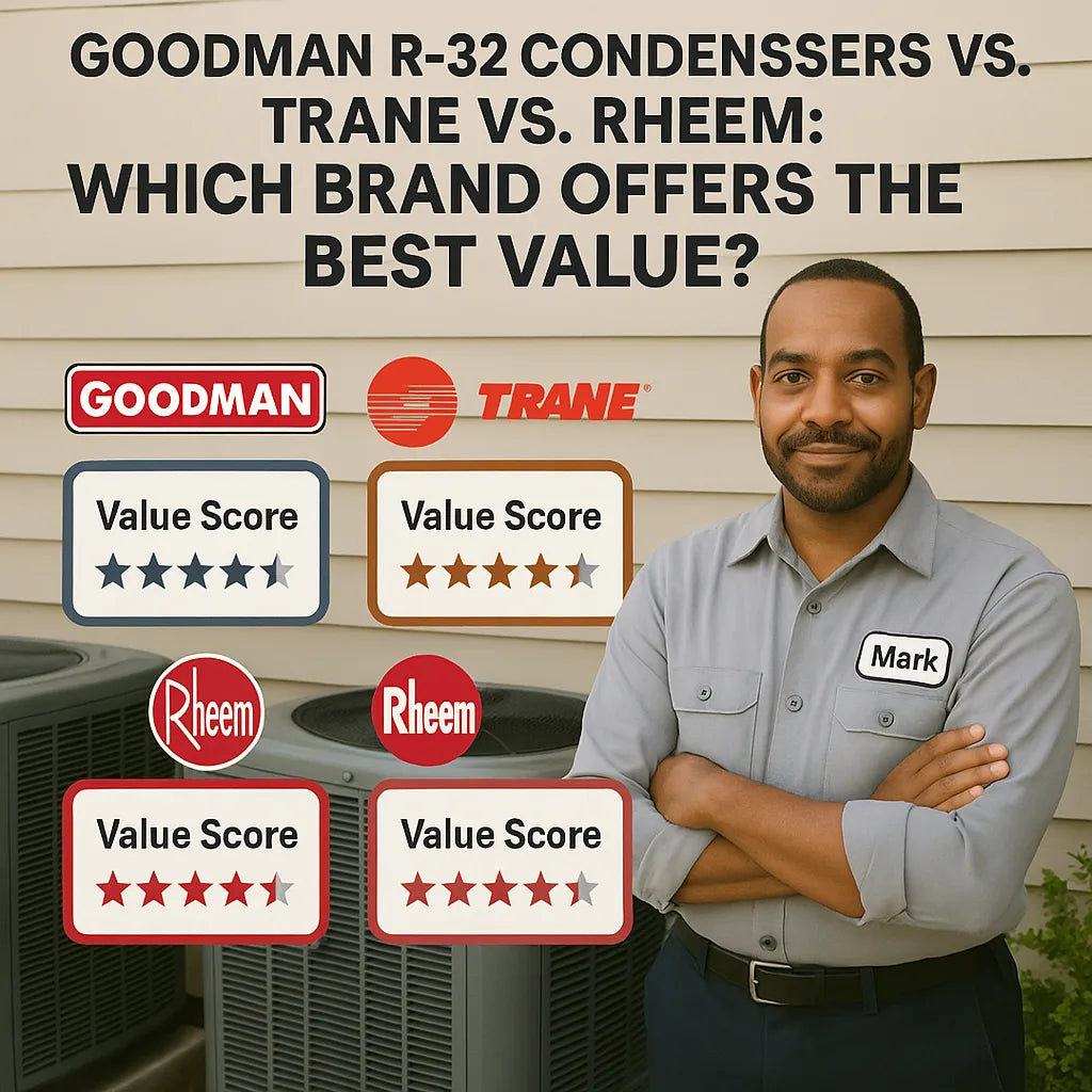 Goodman R-32 Condensers vs. Trane vs. Rheem: Which Brand Offers the Best Value?