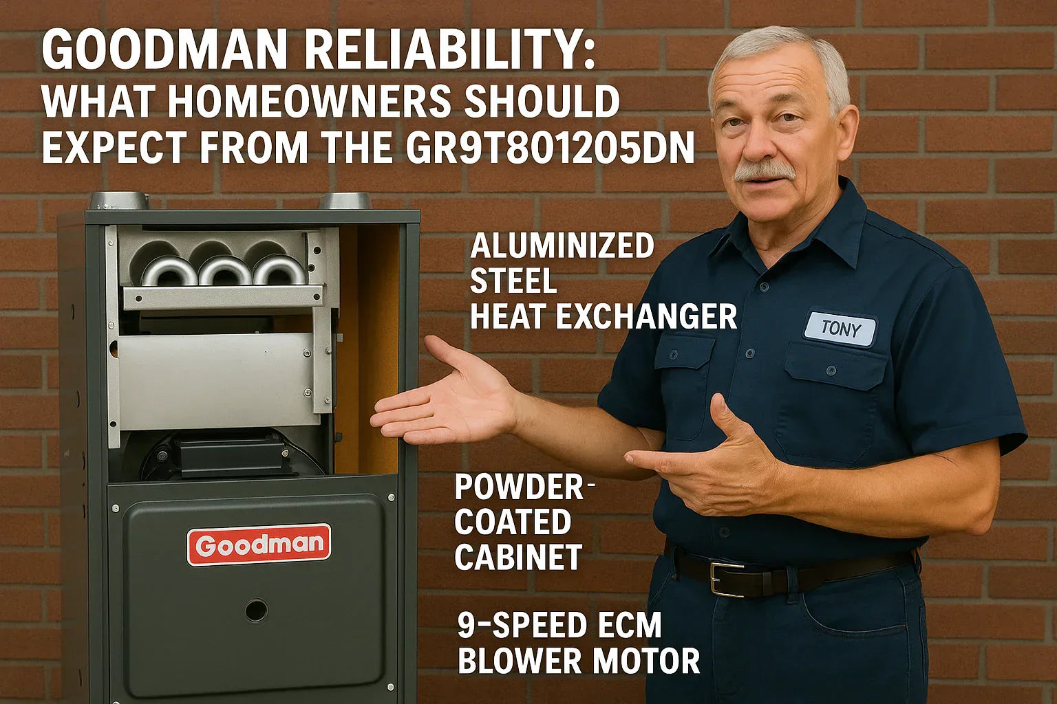 Goodman Reliability What Homeowners Should Expect from the GR9T801205DN