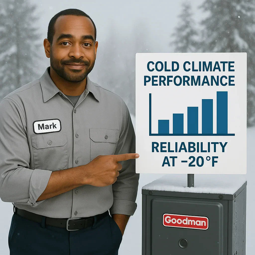 Goodman Reliability in Winter: How the GRVT961205DN Performs in Harsh Cold Climates