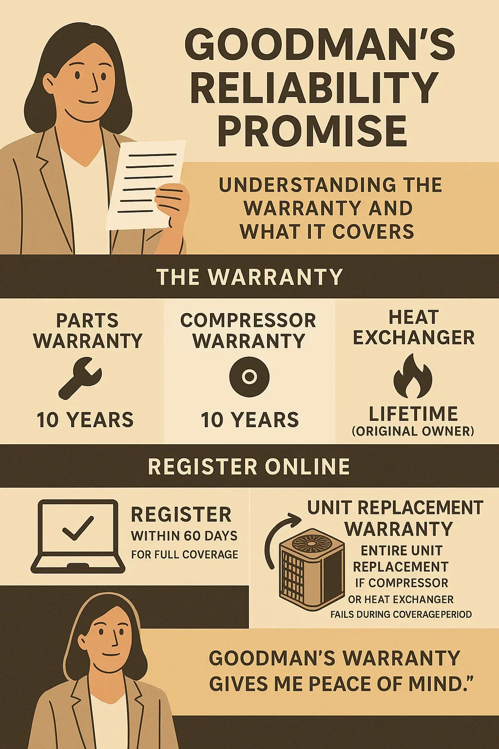 Goodman’s Reliability Promise — Understanding the Warranty and What It Covers