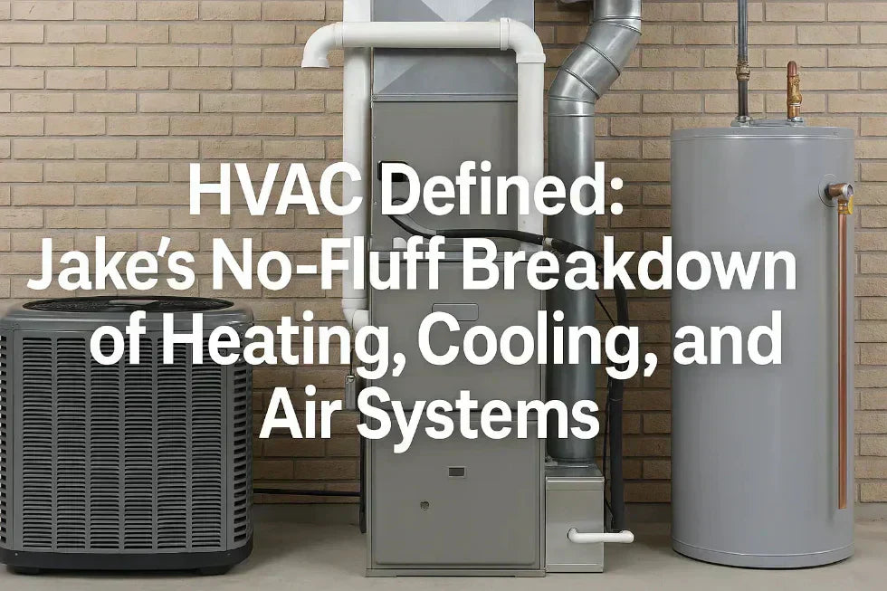 HVAC Defined: Jake’s No-Fluff Breakdown of Heating, Cooling, and Air Systems