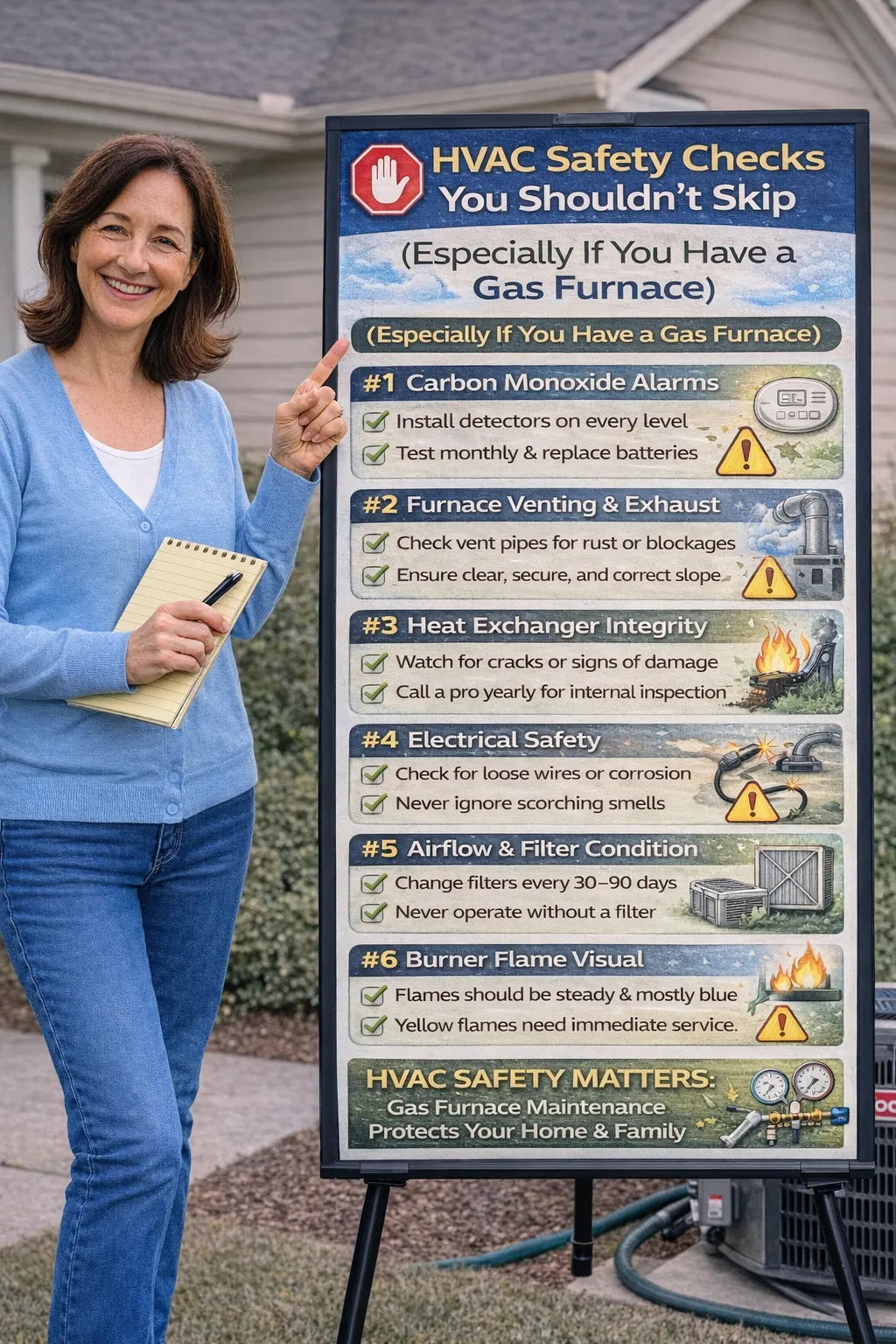 HVAC Safety Checks You Shouldn’t Skip (Especially If You Have a Gas Furnace)