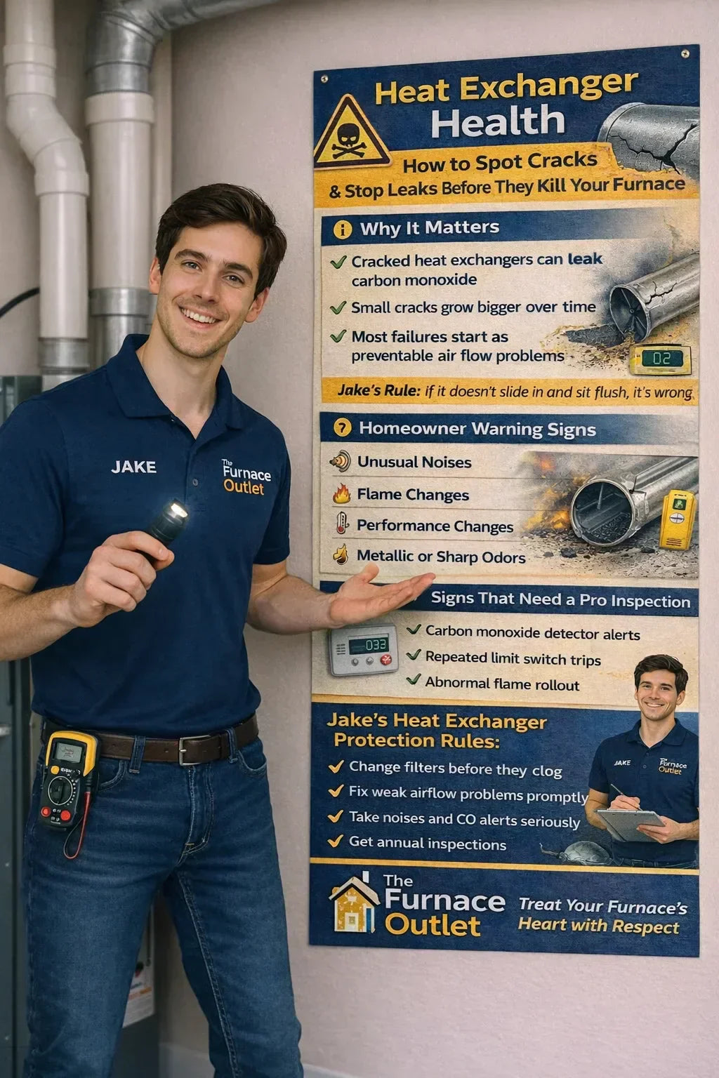 Heat Exchanger Health: How to Spot Cracks & Stop Leaks Before They Kill Your Furnace