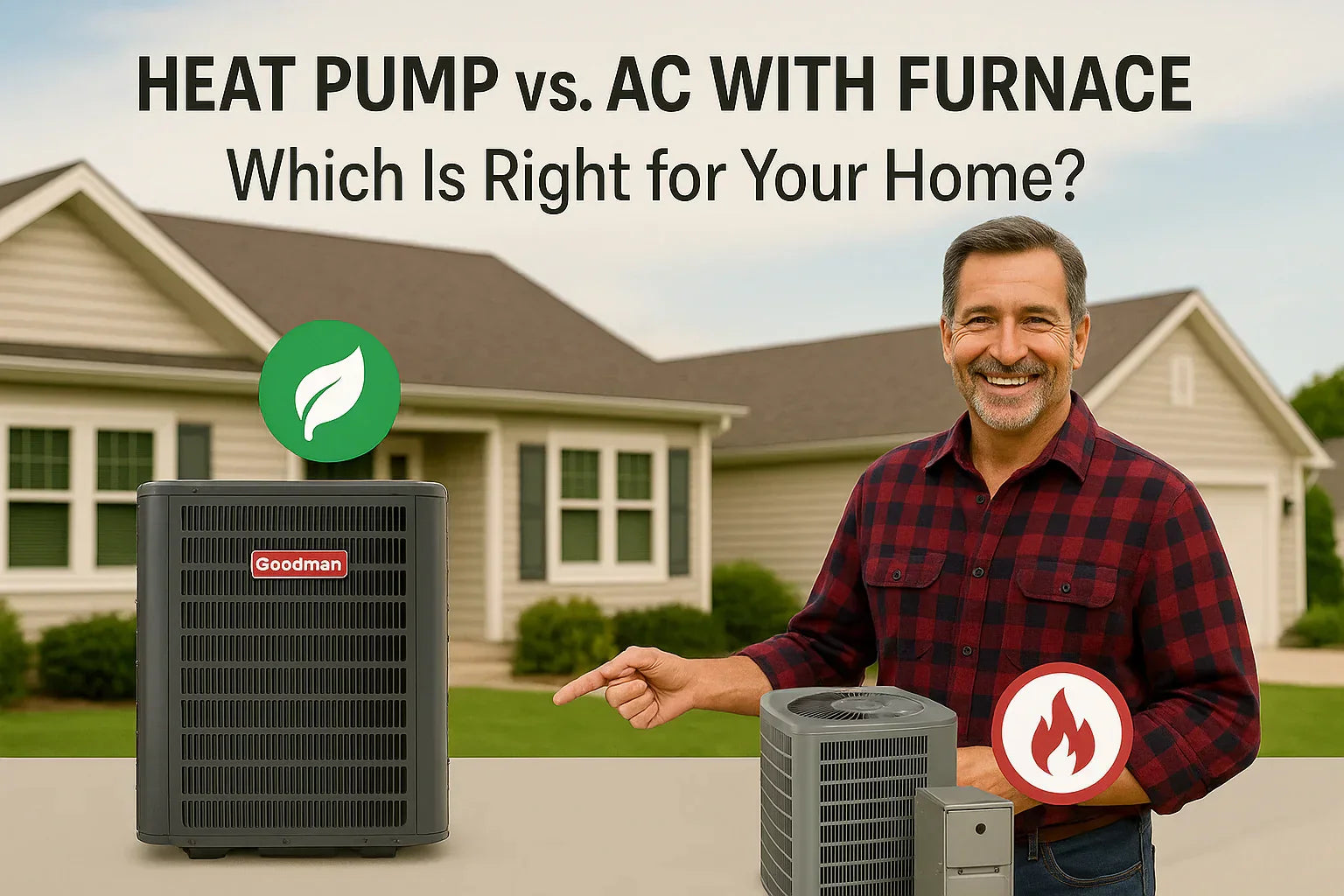 Heat Pump vs. AC with Furnace Which Is Right for Your Home