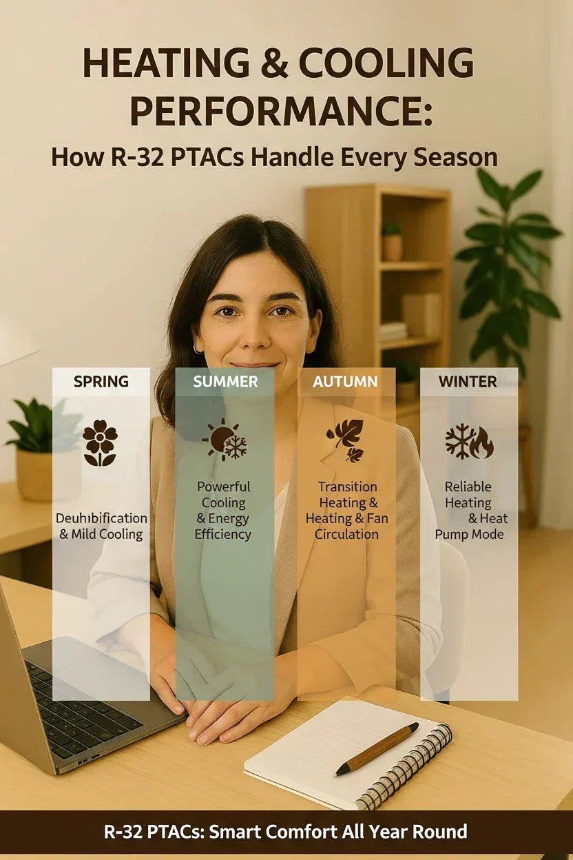 Heating & Cooling Performance: How R-32 PTACs Handle Every Season