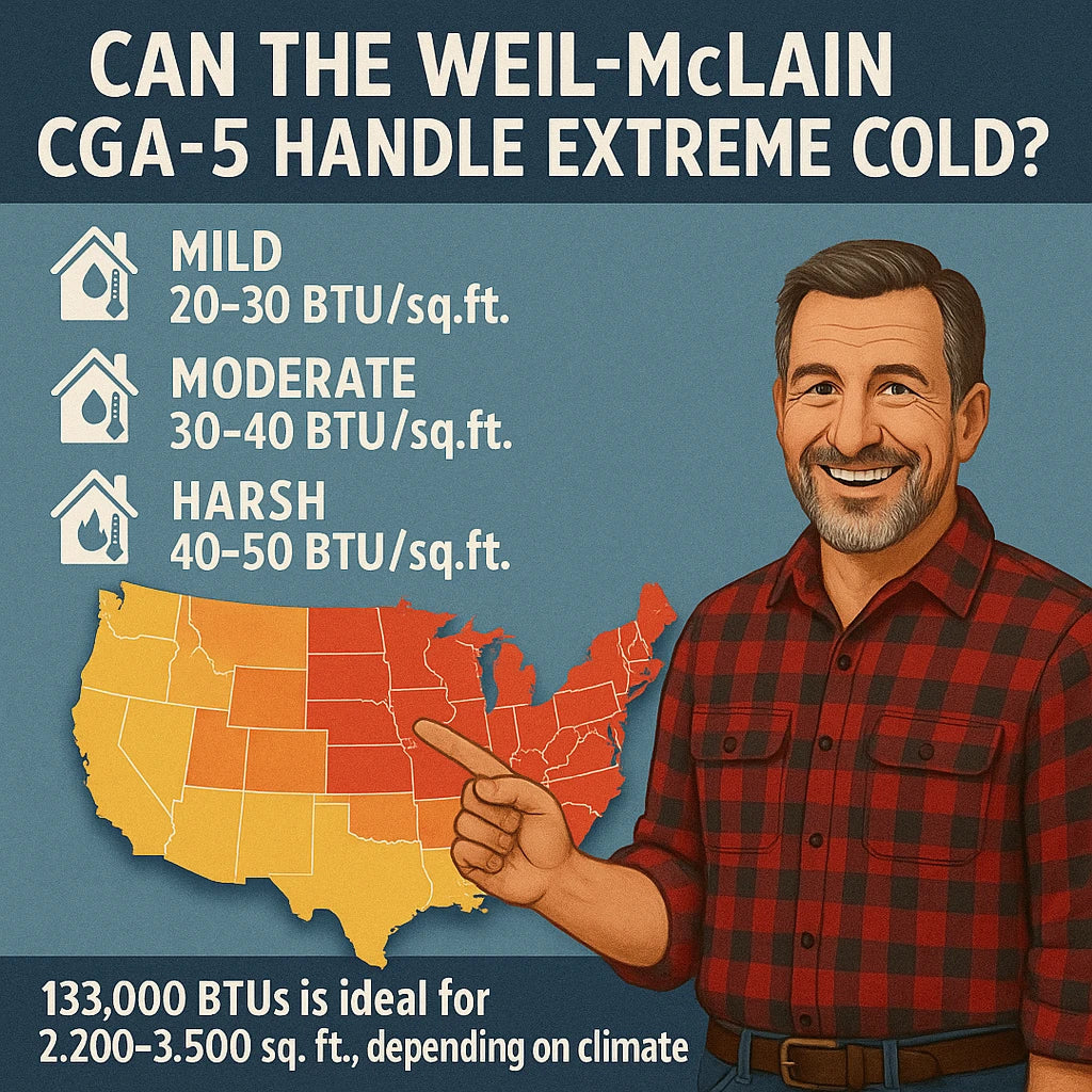 Heating Performance in Winter: Can the Weil-McLain CGA-5 Handle Extreme Cold?