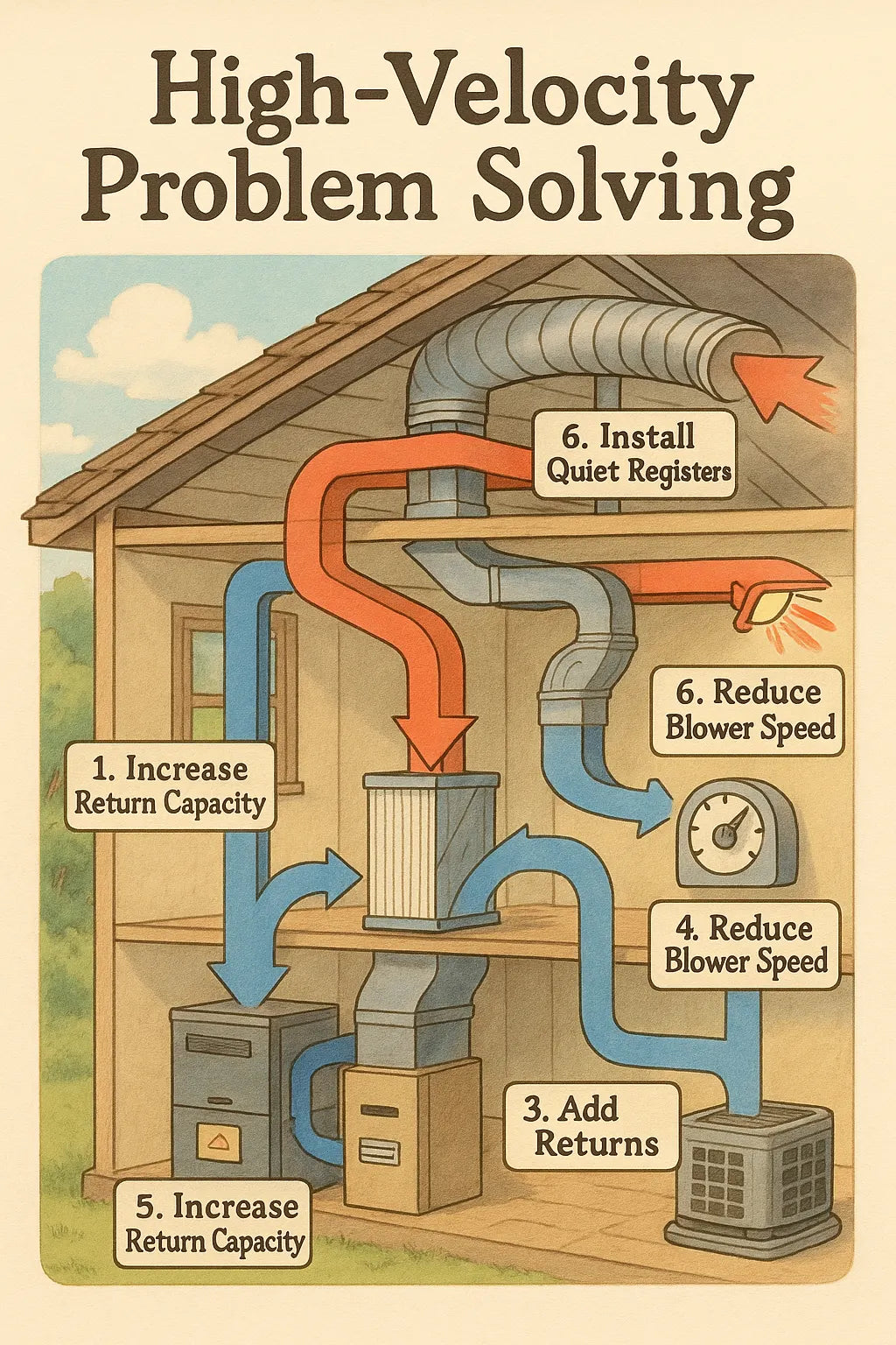High-Velocity Problem Solving Mike’s Fixes for Homes Where the 4-Ton System Overpowers the Layout