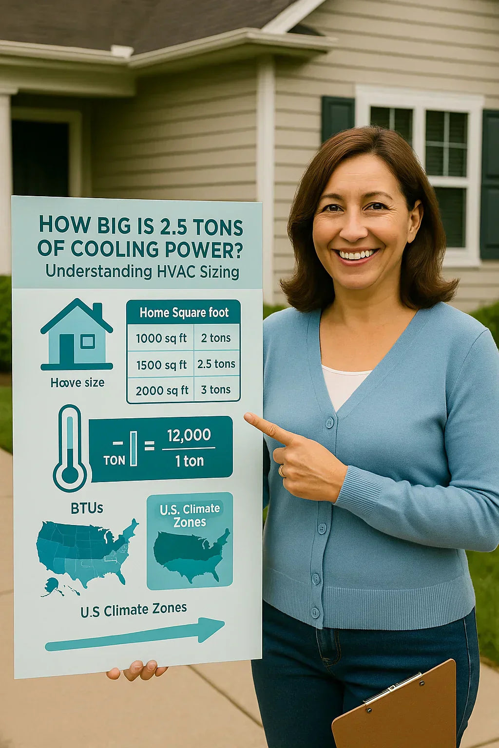 How Big Is 2.5 Tons of Cooling Power? Understanding HVAC Sizing