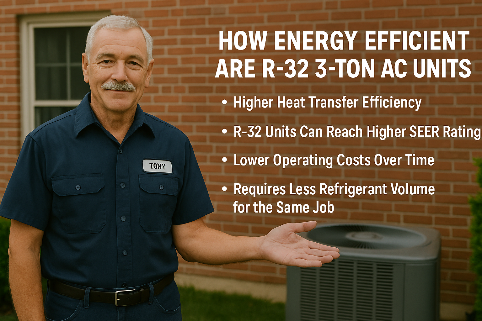 How Energy Efficient Are R-32 3-Ton AC Units?