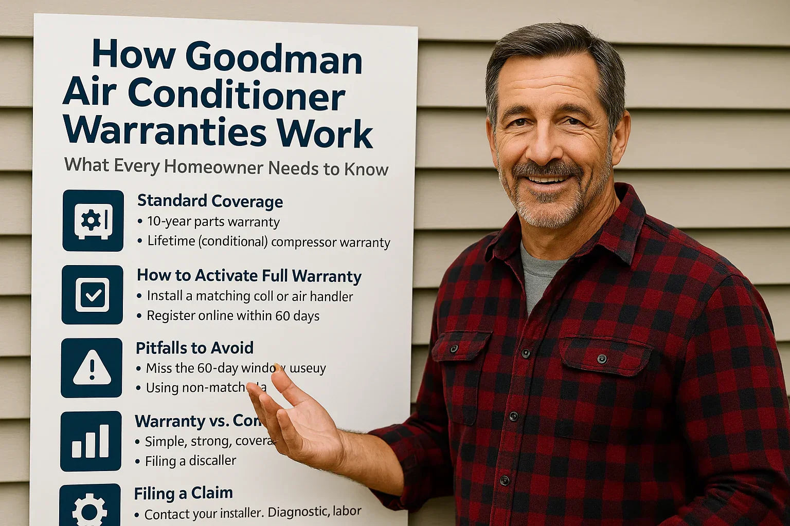 How Goodman Air Conditioner Warranties Work: What Every Homeowner Needs to Know, By Mike Sanders – The HVAC Guy Next Door