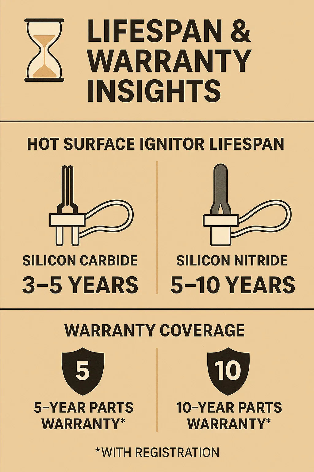 How Long Should a Hot Surface Ignitor Last Lifespan & Warranty Insights