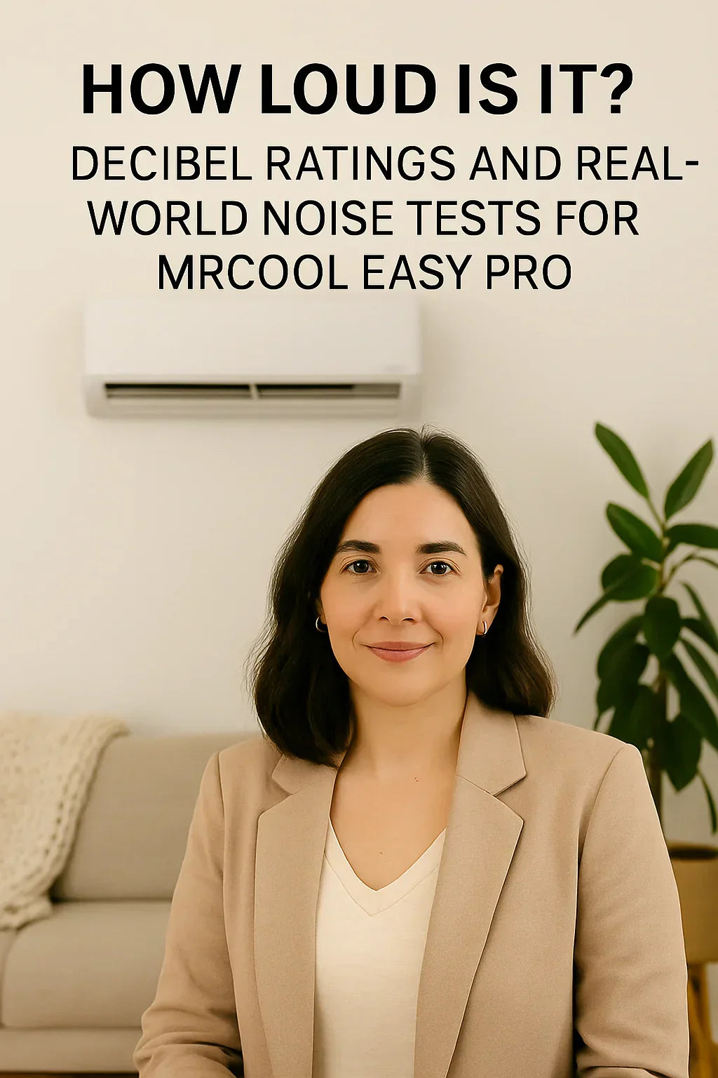 How Loud Is It Decibel Ratings and Real-World Noise Tests for MRCOOL Easy Pro