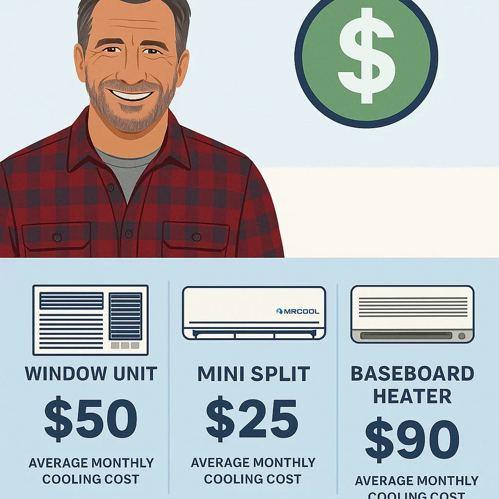 How Much Does It Cost to Run a 9,000 BTU MRCOOL Mini Split Each Month?