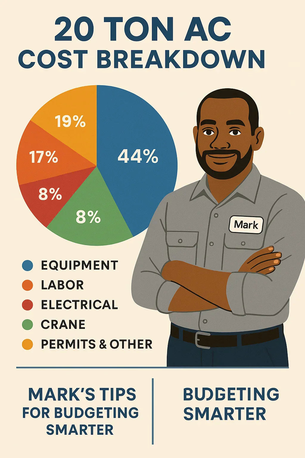 How Much Does a 20 Ton Commercial AC Cost? Equipment, Labor & Long-Term Savings