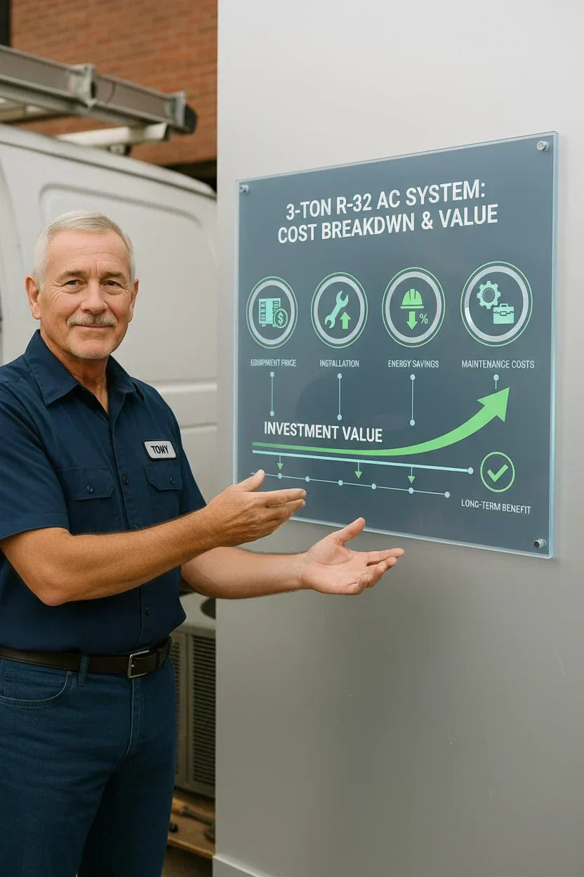 How Much Does a 3-Ton R-32 AC System Cost? Budgeting and Investment Insights