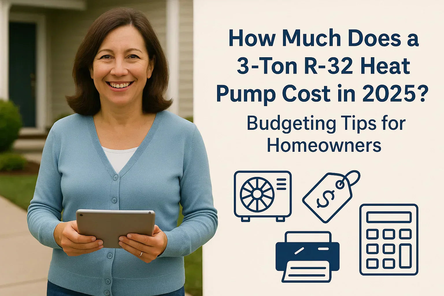 How Much Does a 3-Ton R-32 Heat Pump Cost in 2025? Budgeting Tips for Homeowners