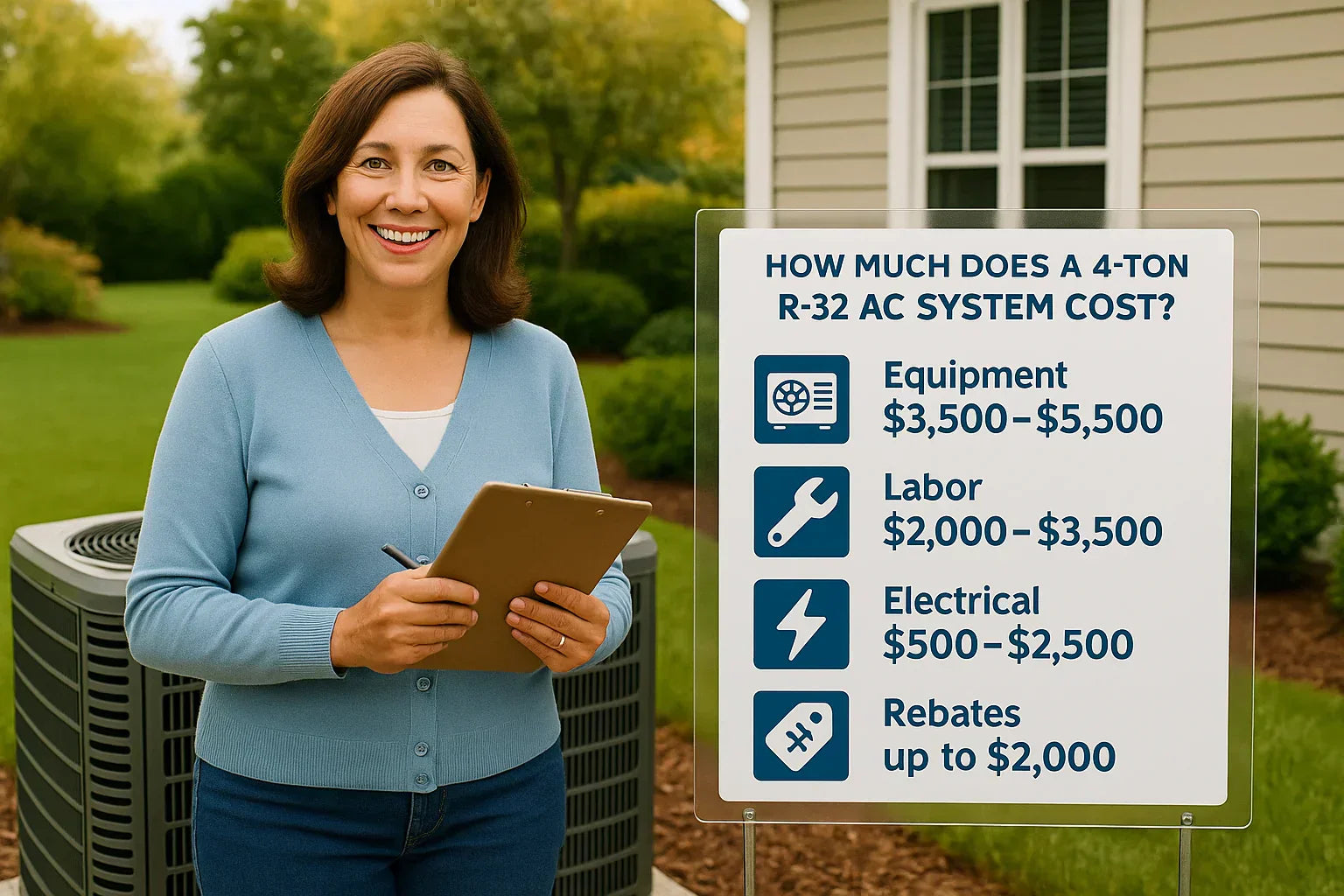 How Much Does a 4-Ton R-32 AC System Cost Real-World Budgeting Tips