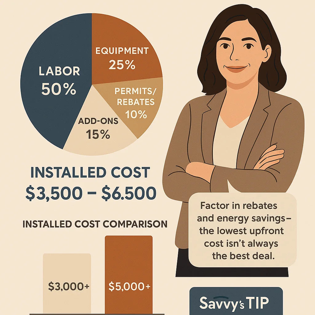 How Much Does a 60,000 BTU Goodman Furnace Cost in 2025