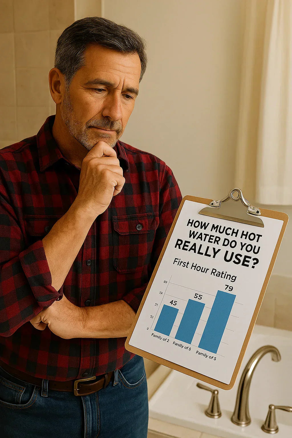 How Much Hot Water Do You Really Use? First Hour Rating Explained