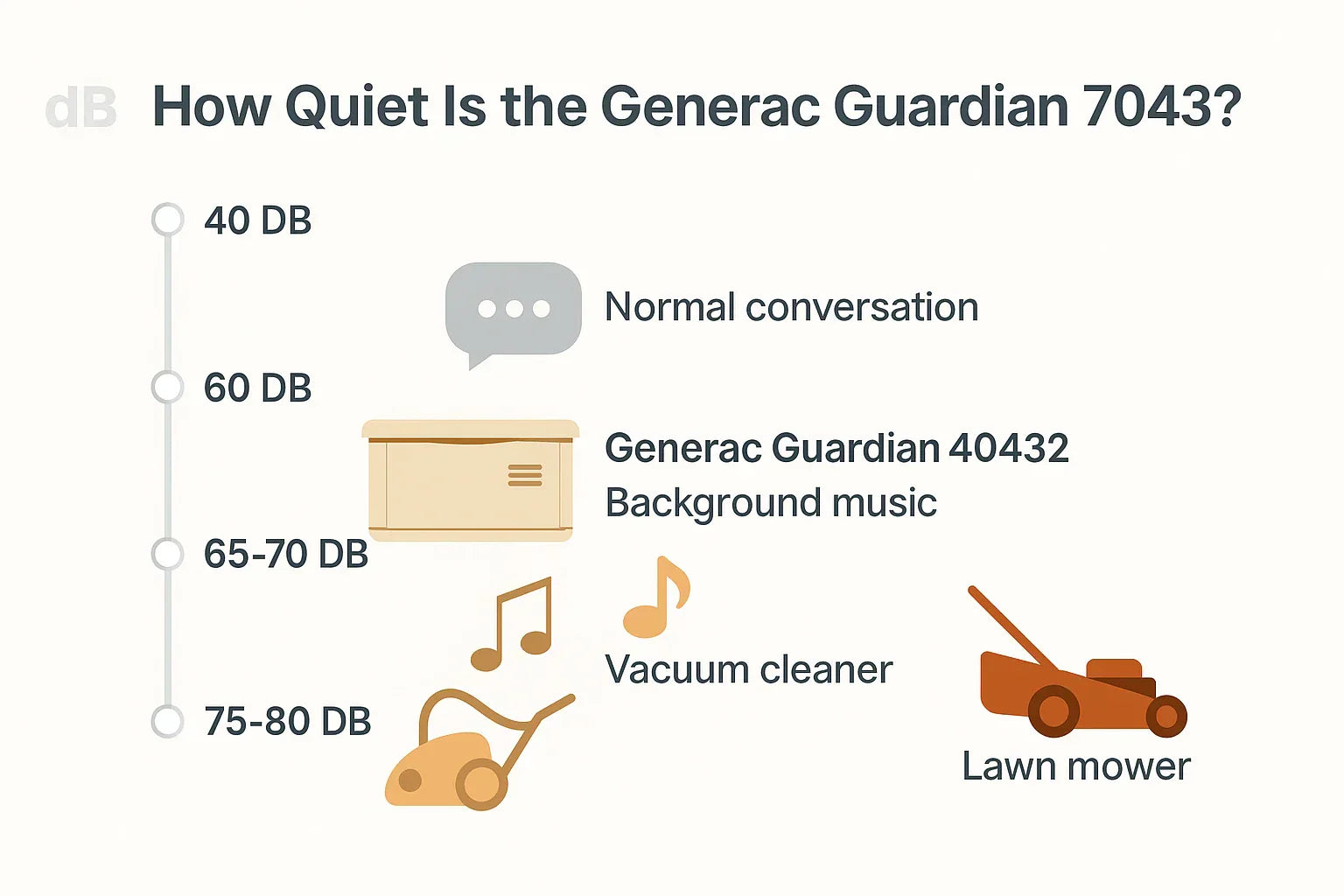 How Quiet Is the Generac Guardian 70432 Noise Levels Explained