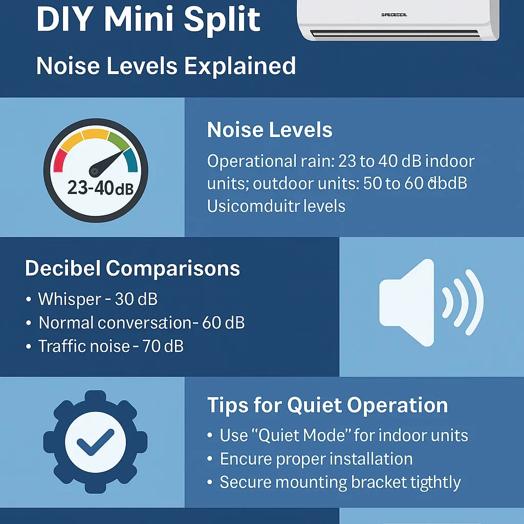 How Quiet Is the MRCOOL DIY Mini Split? Noise Levels Explained