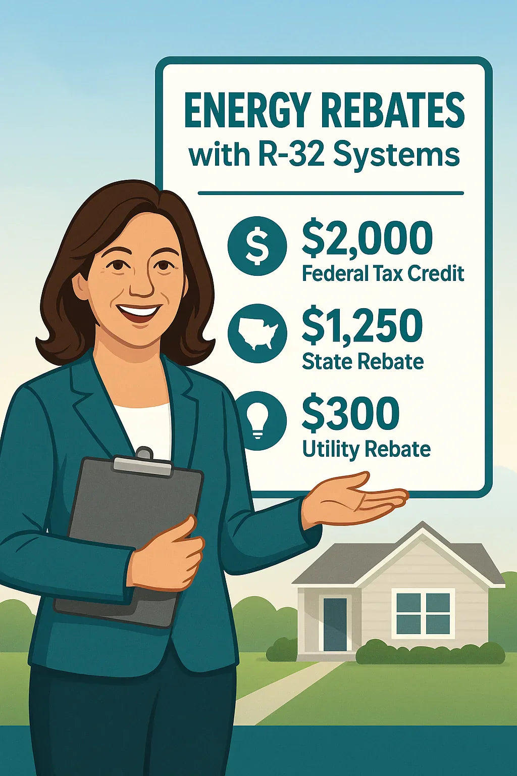 How R-32 Can Qualify You for Energy Rebates & Tax Credits