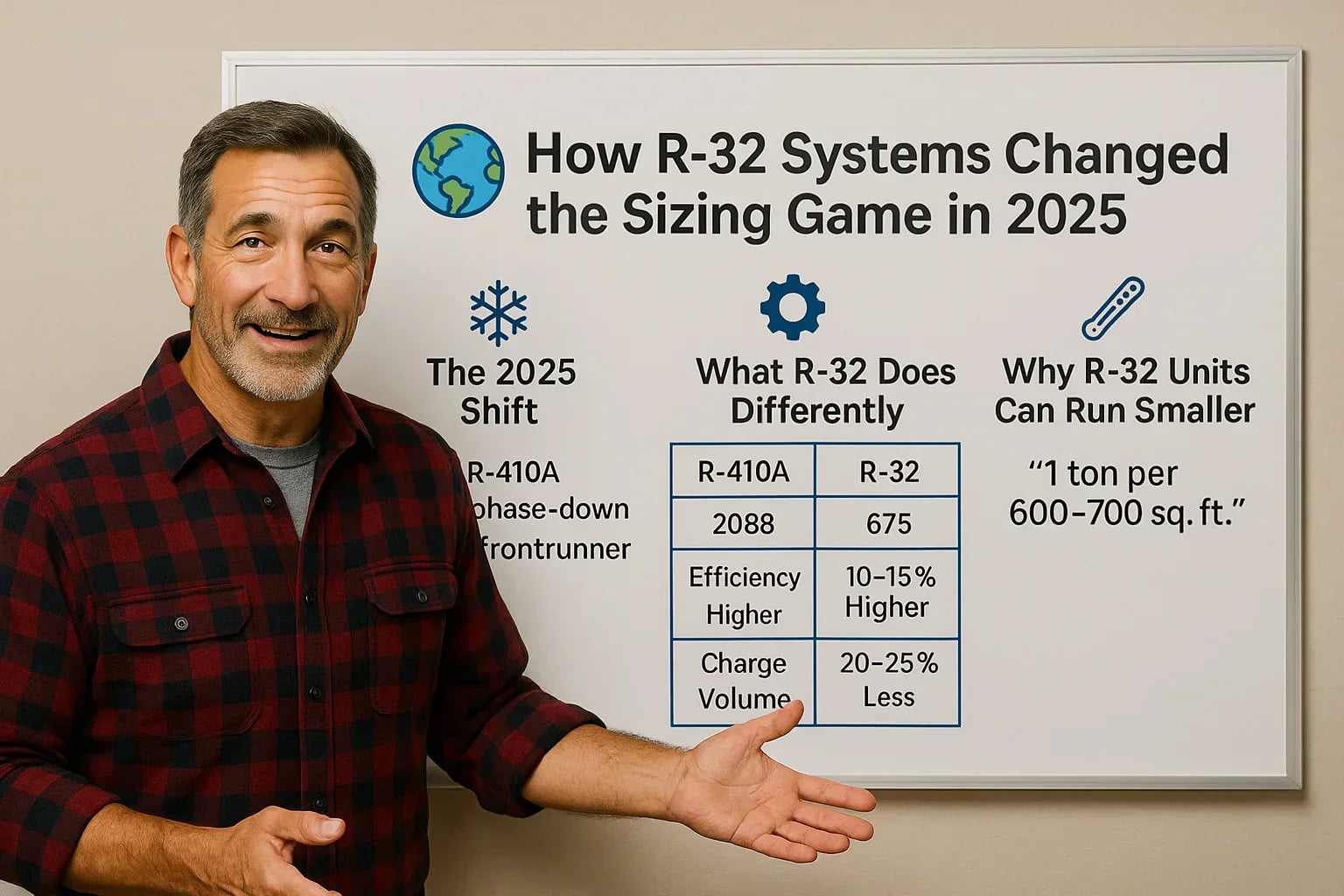 How R-32 Systems Changed the Sizing Game in 2025