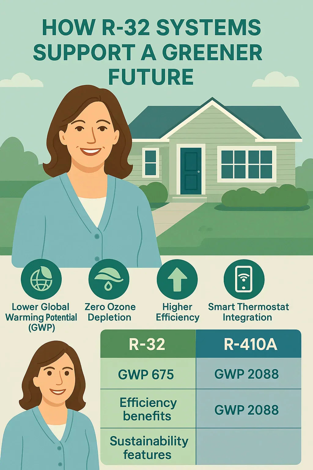 How R-32 Systems Support a Greener Future