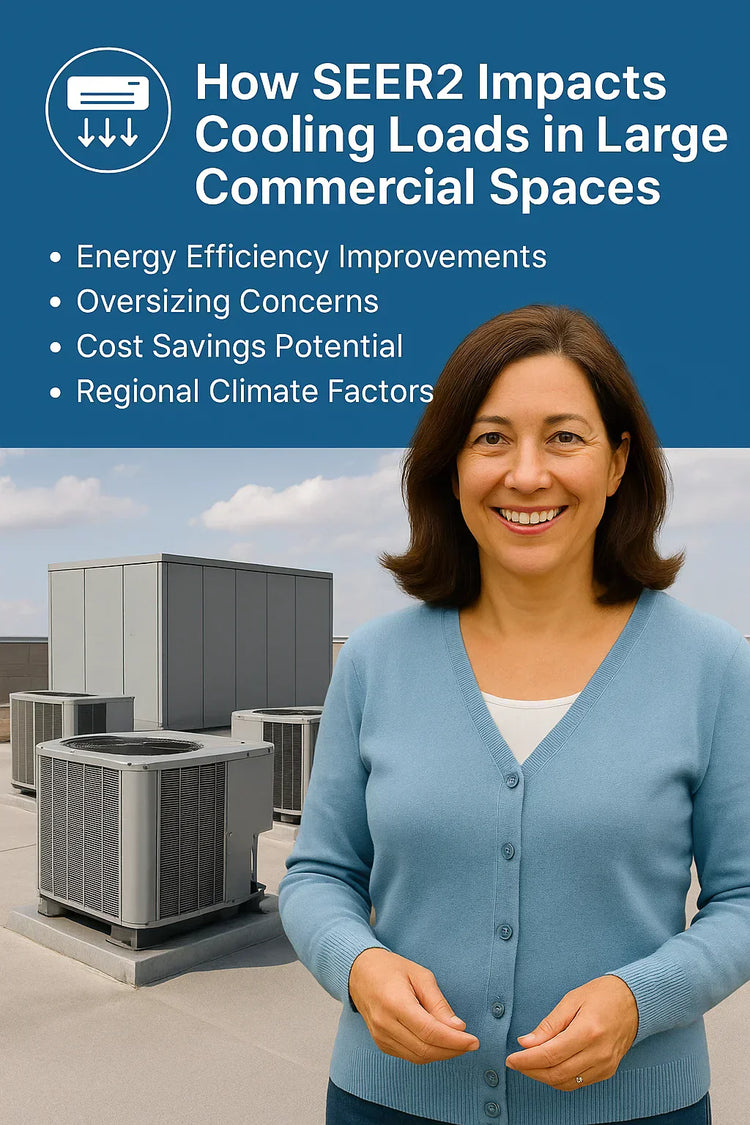 How SEER2 Impacts Cooling Loads in Large Commercial Spaces