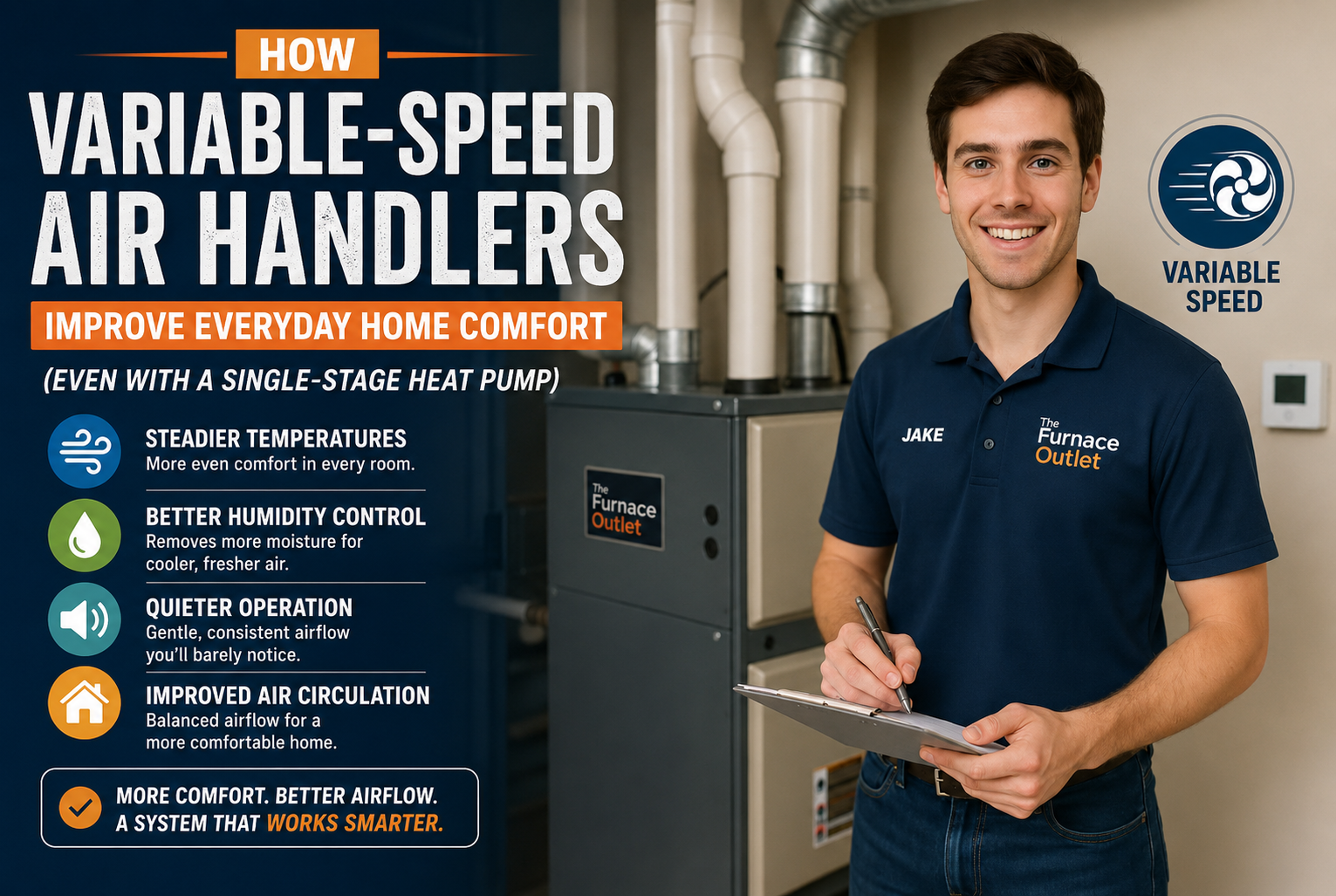 How Variable-Speed Air Handlers Improve Everyday Home Comfort