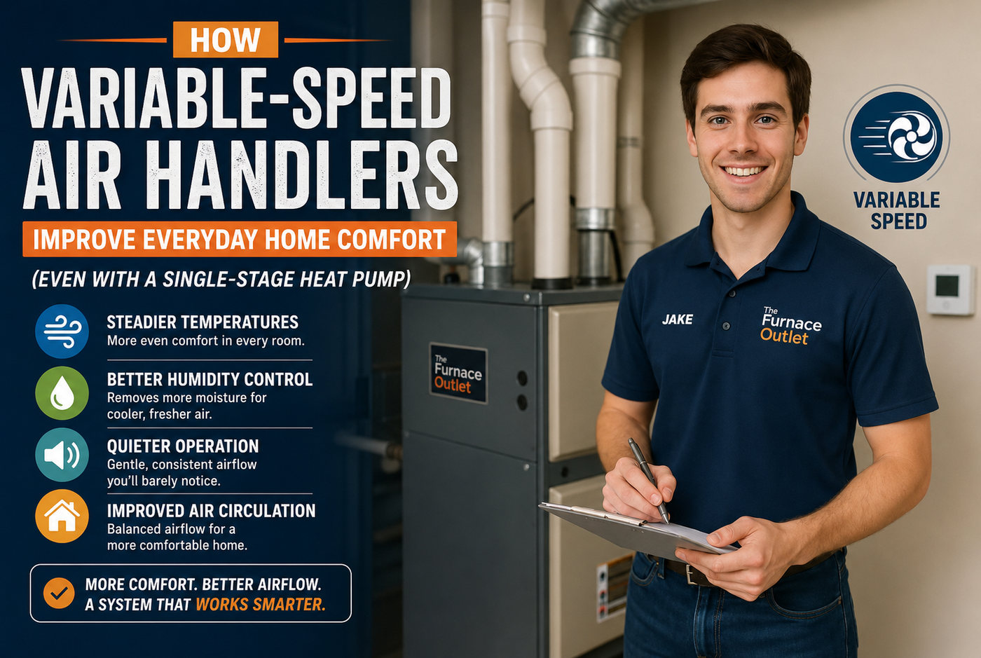 How Variable-Speed Air Handlers Improve Everyday Home Comfort