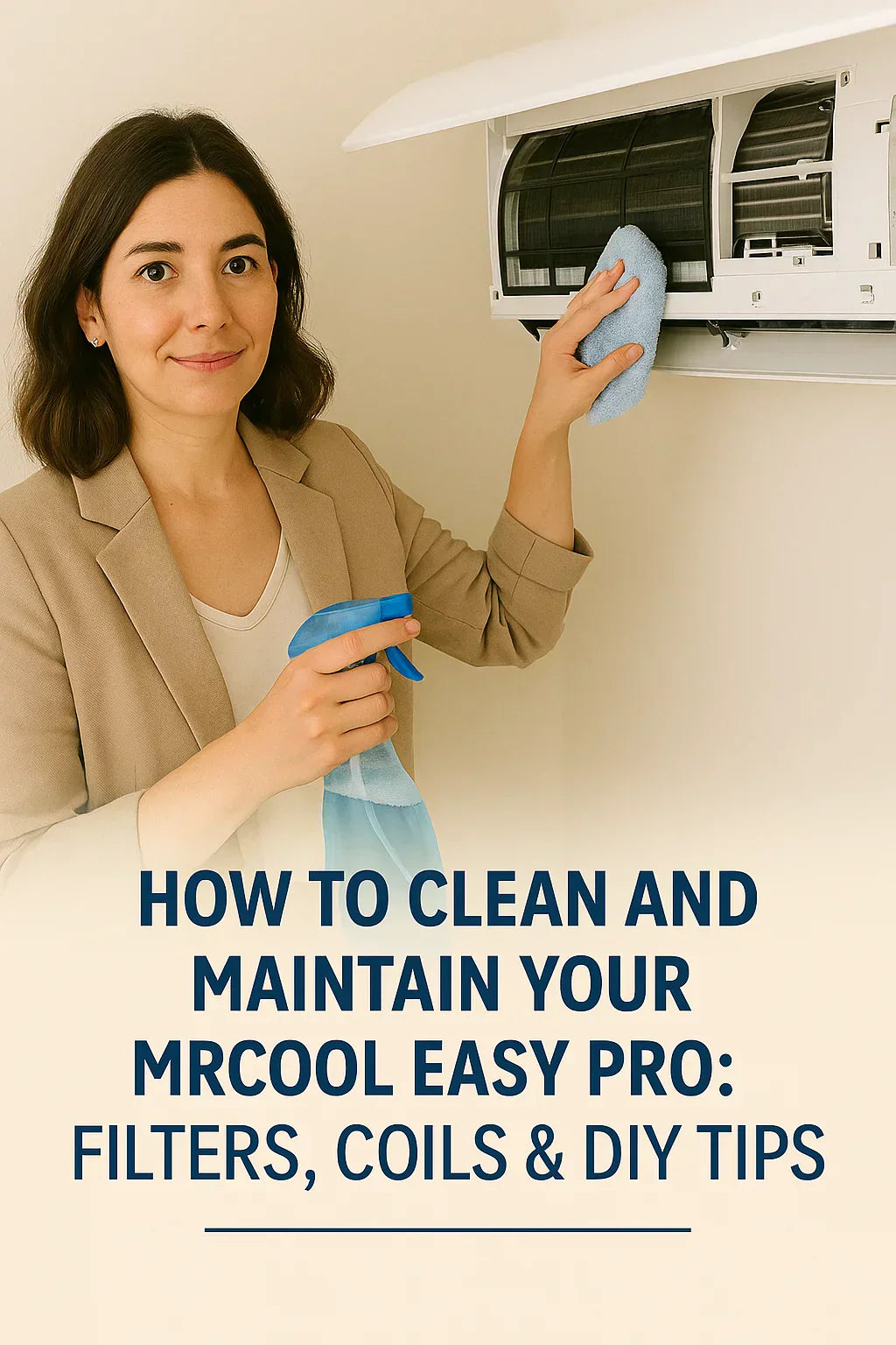 How to Clean and Maintain Your MRCOOL Easy Pro: Filters, Coils & DIY Tips