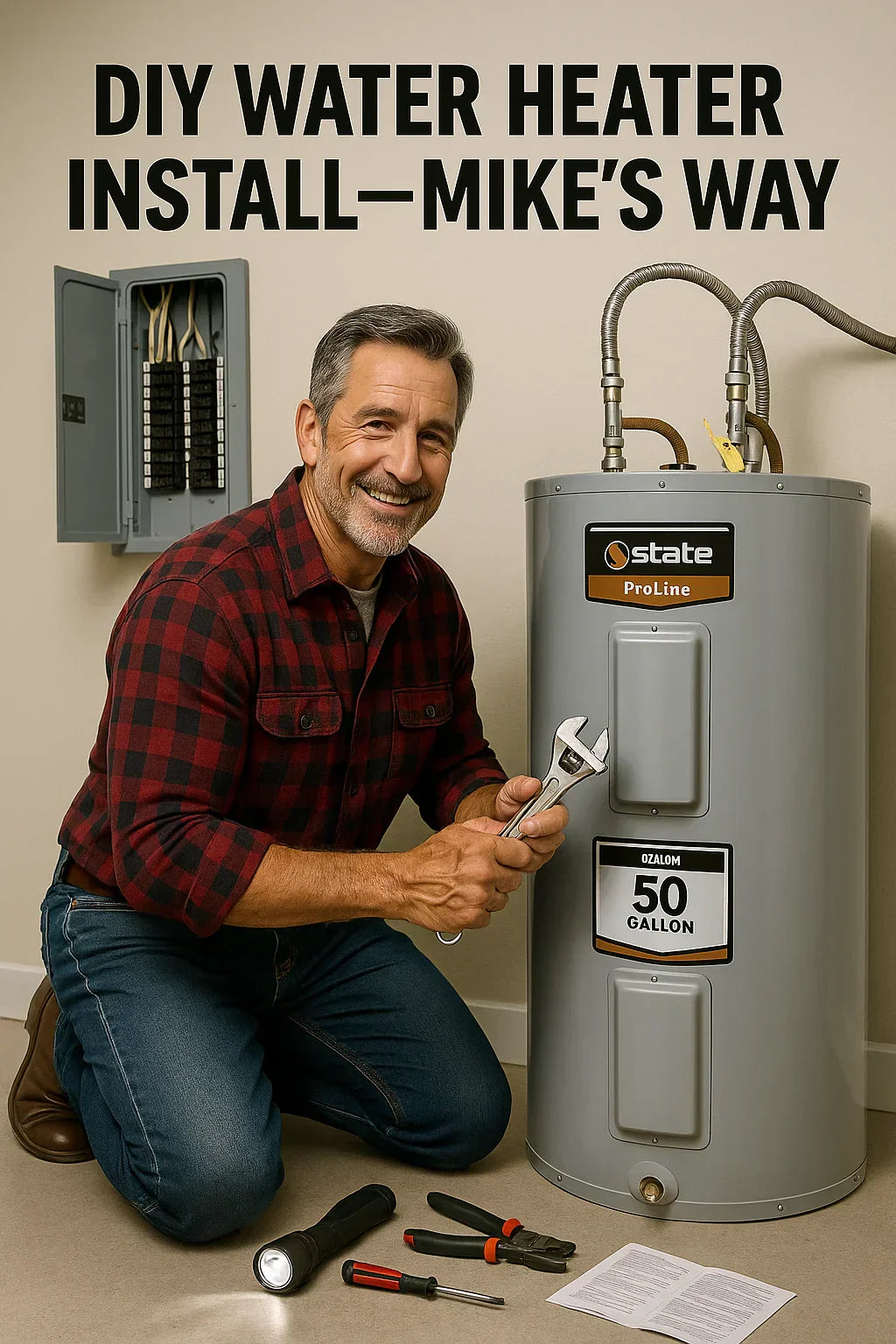 How to Install a 50-Gallon Tall Electric Water Heater Step-by-Step Guide for DIYers