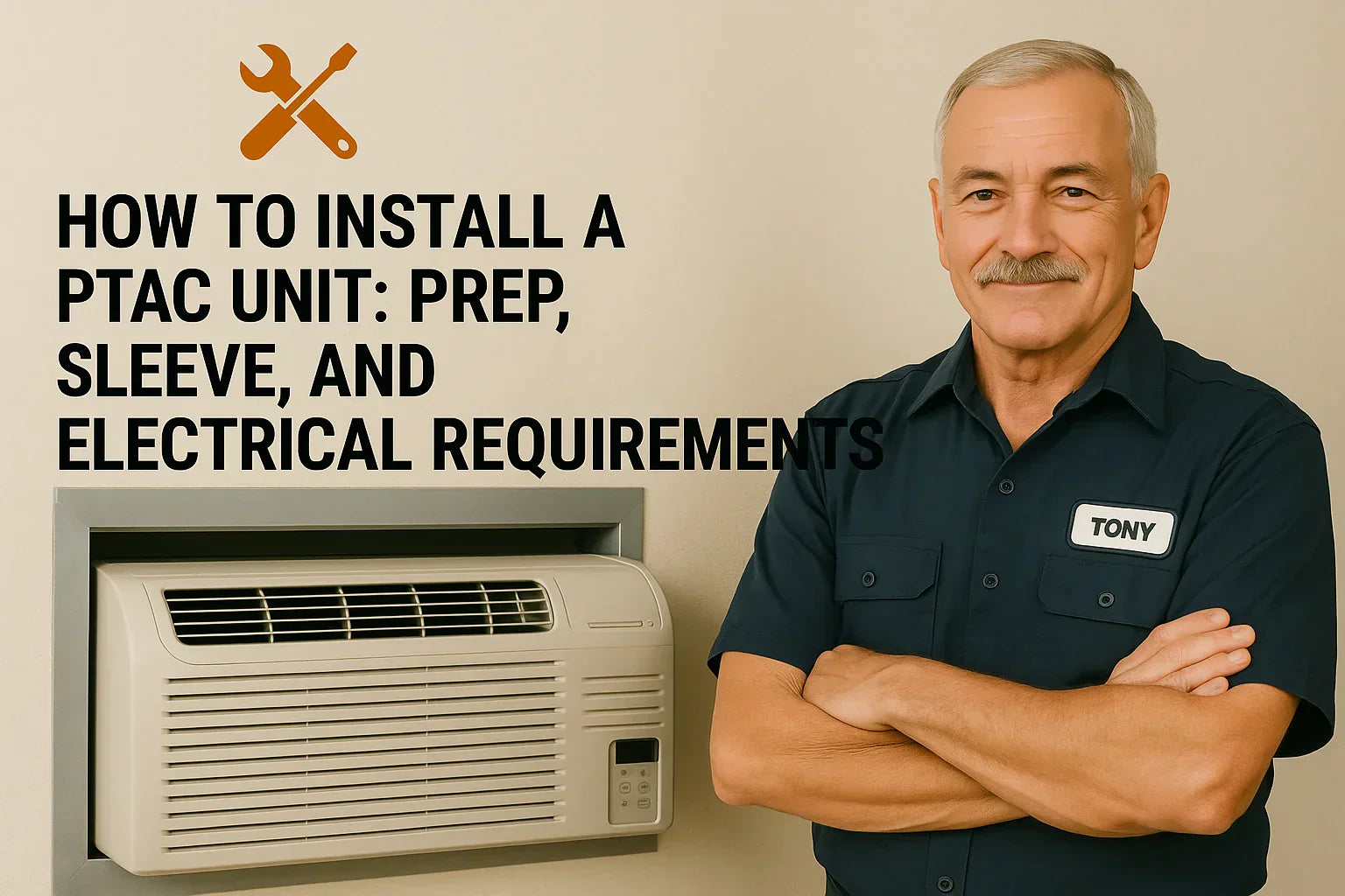 How to Install a PTAC Unit Prep, Sleeve, and Electrical Requirements