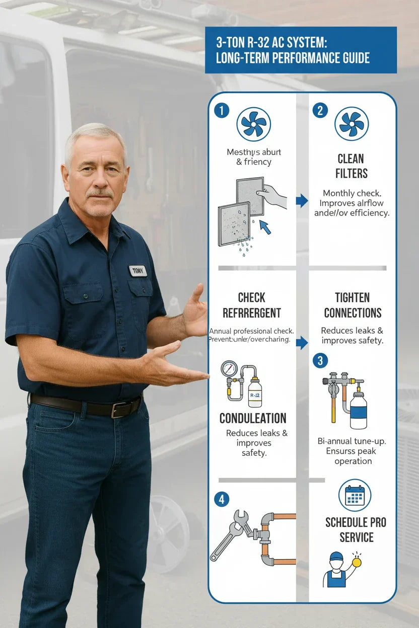 How to Maintain Your R-32 3-Ton AC System for Long-Term Performance