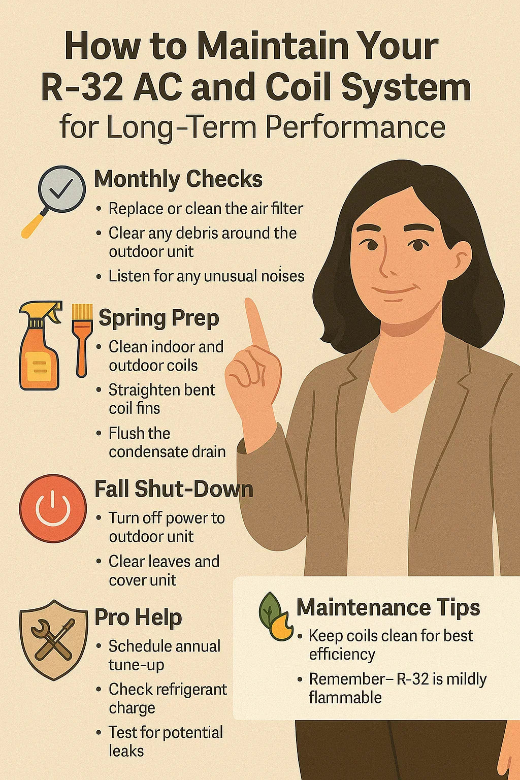 How to Maintain Your R-32 AC and Coil System for Long-Term Performance