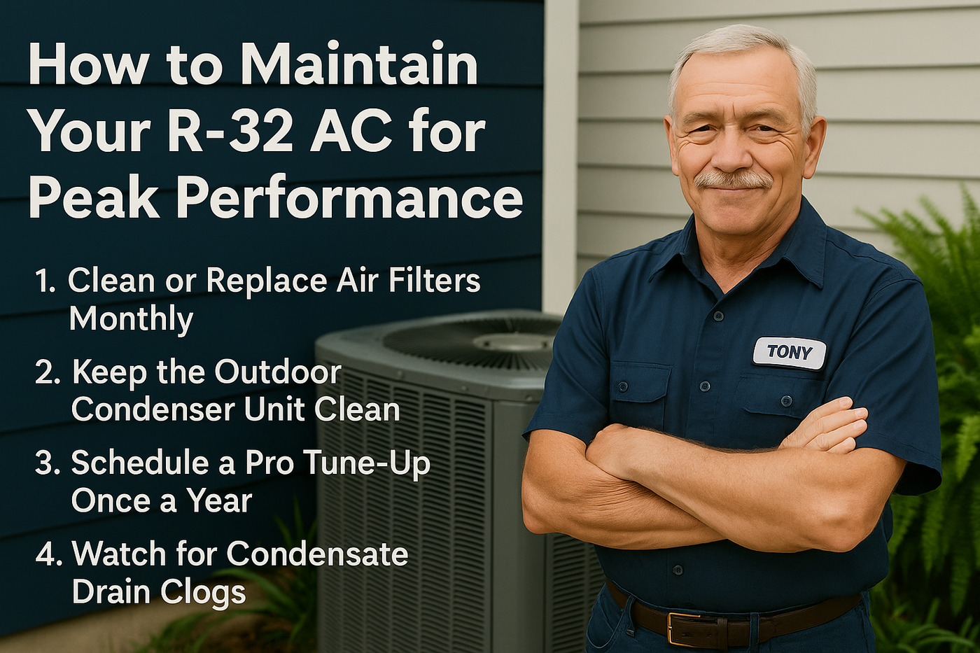 How to Maintain Your R-32 AC for Peak Performance