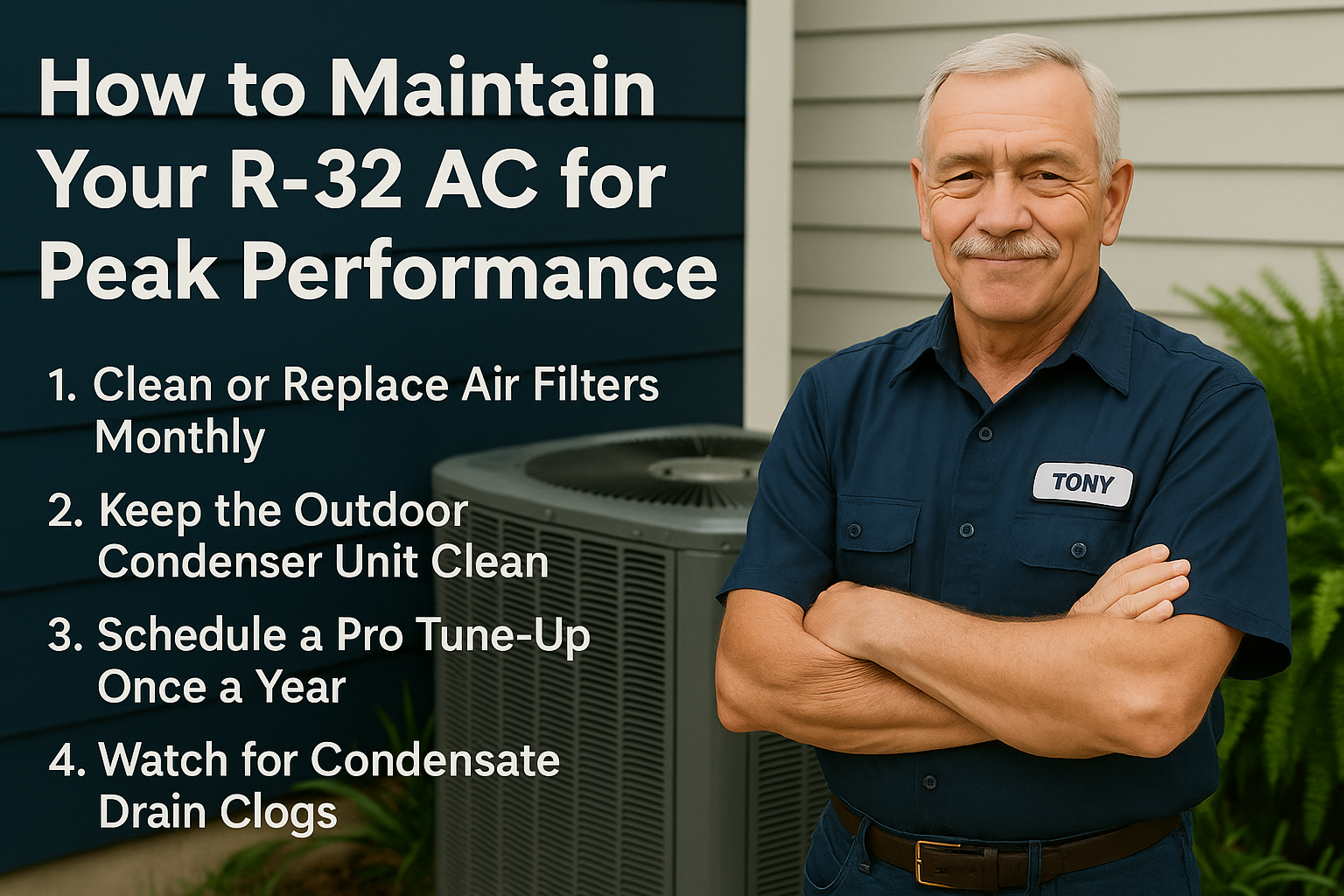 How to Maintain Your R-32 AC for Peak Performance
