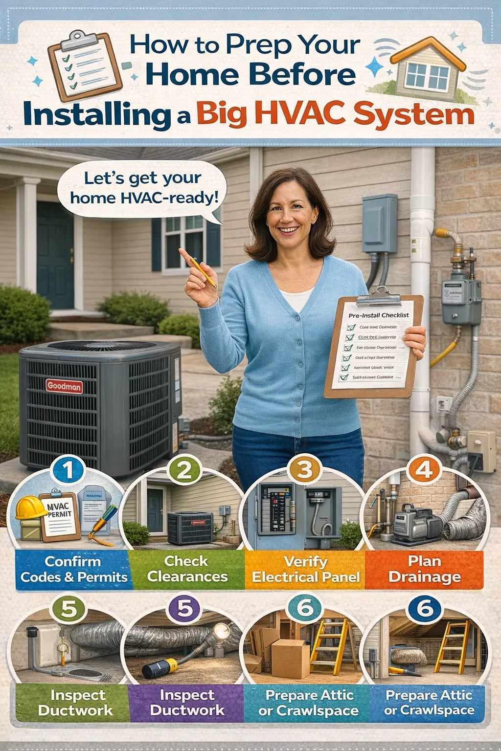 How to Prep Your Home Before Installing a Big HVAC System