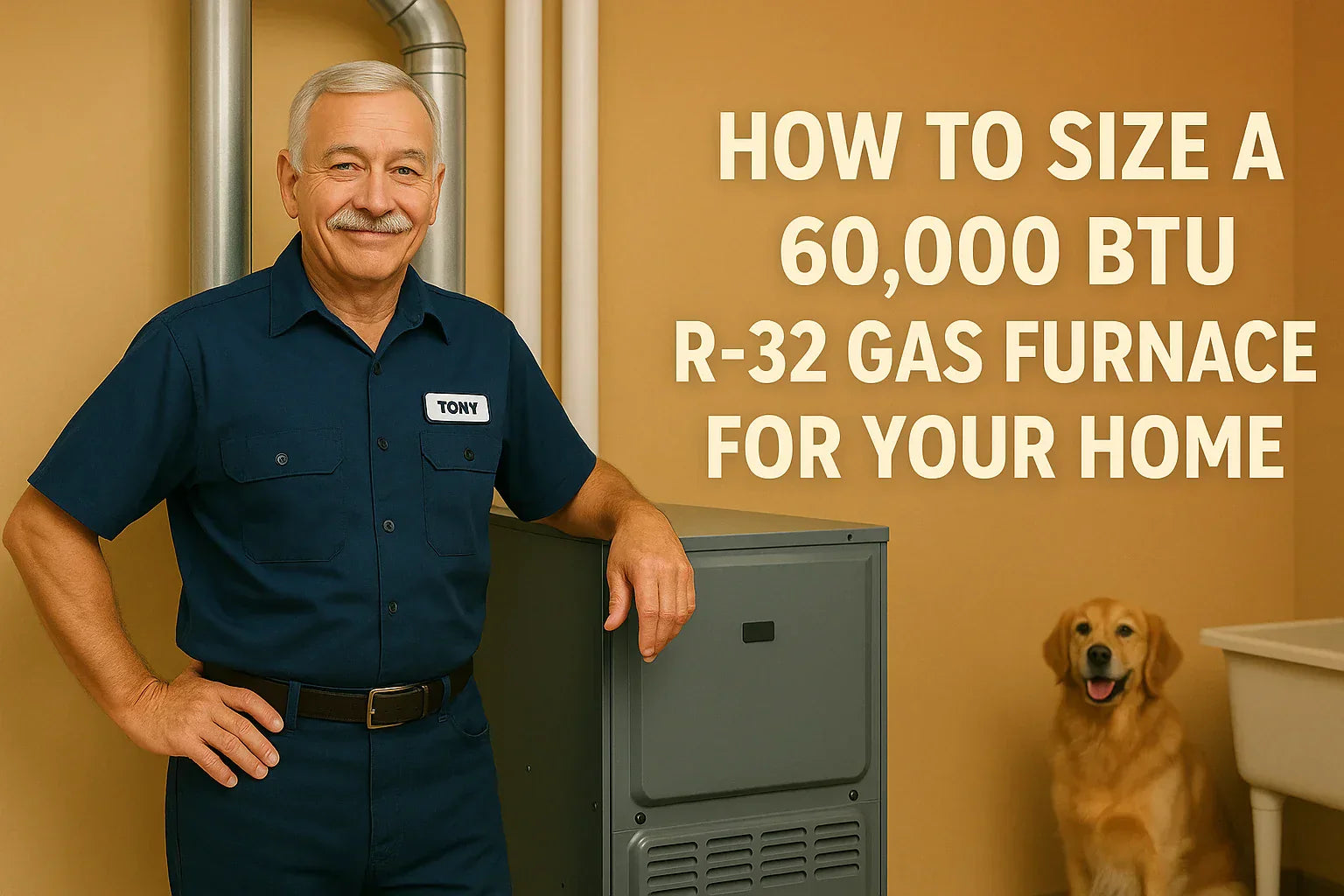 How to Size a 60,000 BTU R-32 Gas Furnace for Your Home