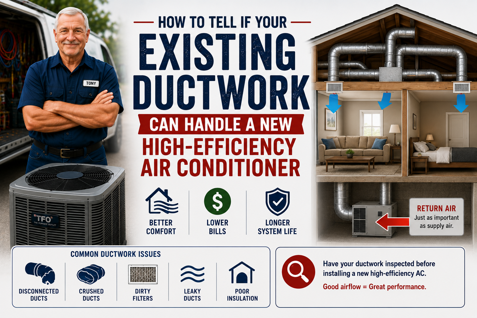 How to Tell If Your Existing Ductwork Can Handle a New High-Efficiency Air Conditioner