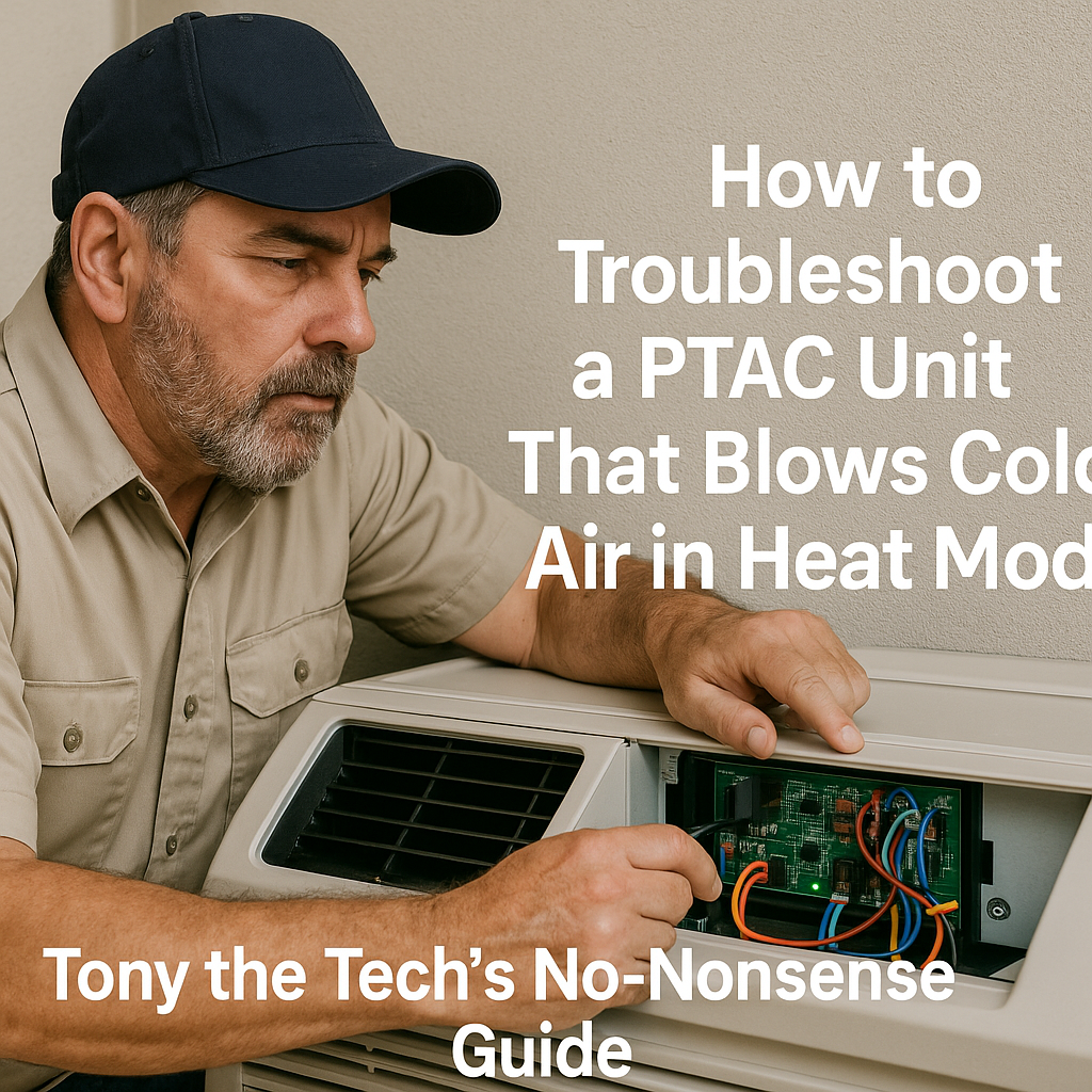 How to Troubleshoot a PTAC Unit That Blows Cold Air in Heat Mode: Tony the Tech’s No-Nonsense Guide