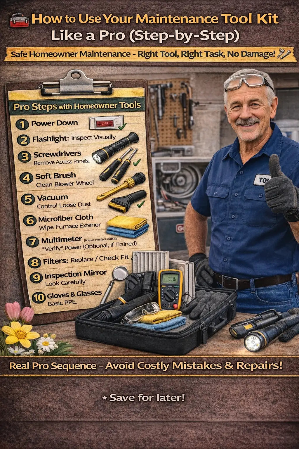 How to Use Your Maintenance Tool Kit Like a Pro (Step-by-Step)