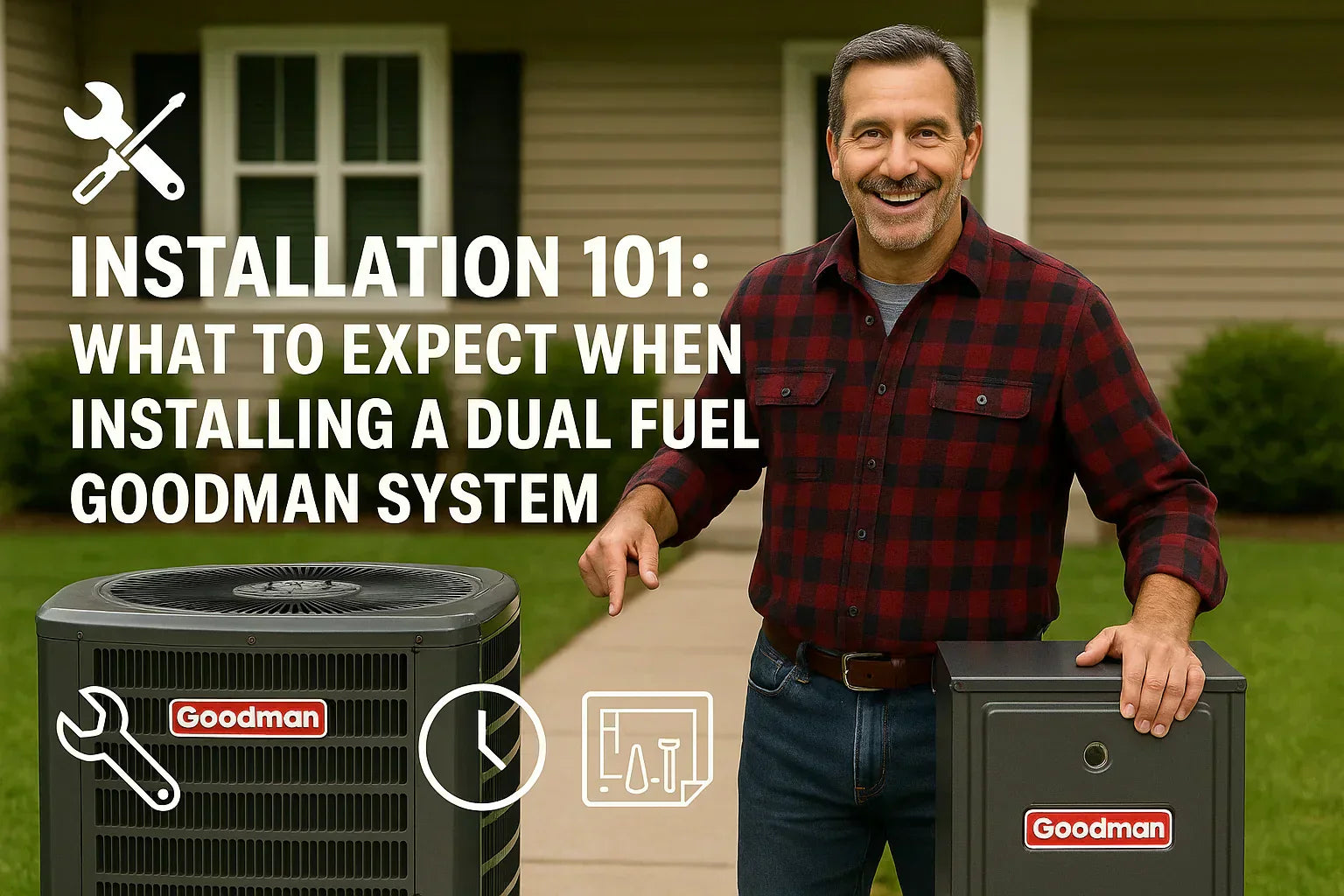 Installation 101: What to Expect When Installing a Dual Fuel Goodman System