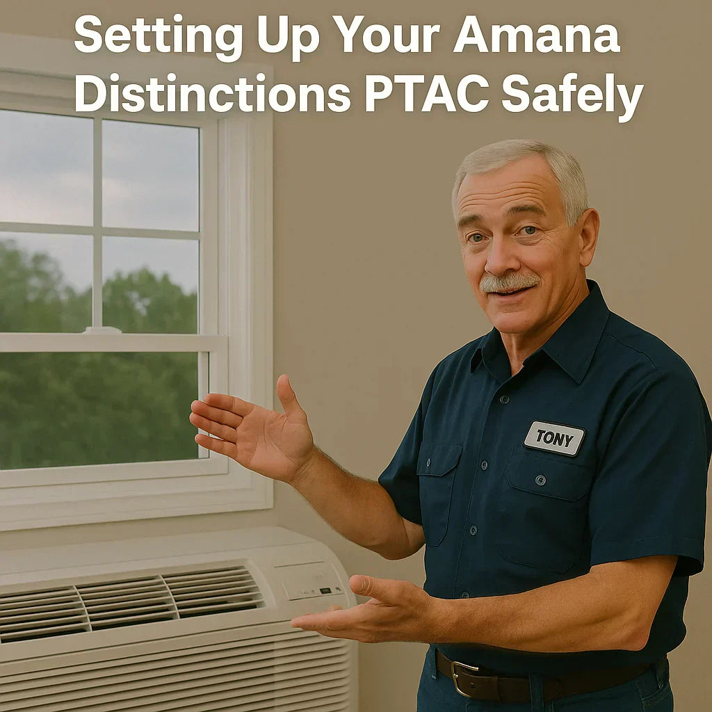 Installation Guide: Setting Up Your Amana Distinctions PTAC Safely