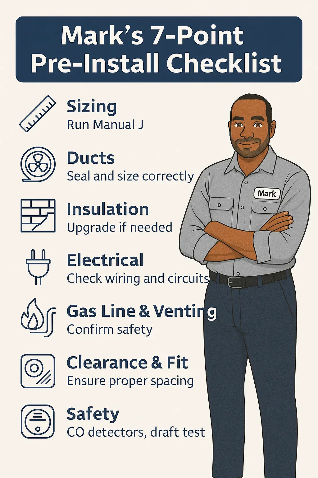 Installation Guide What Mark Checks Before Fitting a 40,000 BTU Furnace