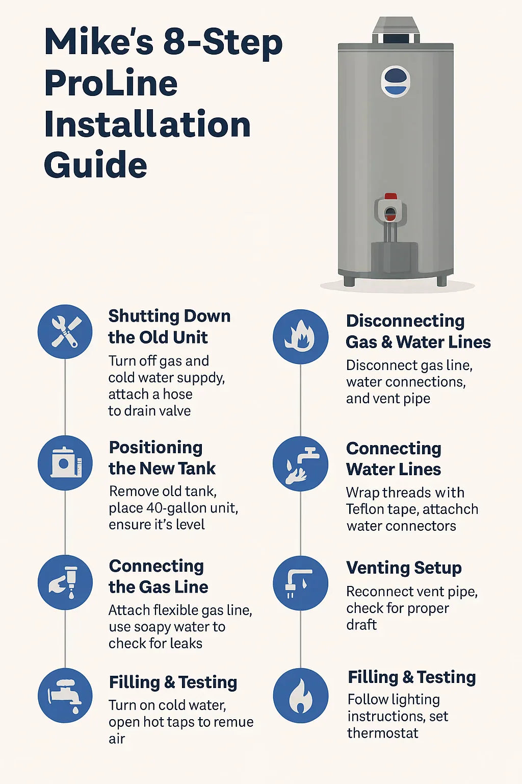 Installation Guide What Mike Learned Replacing His Old Tank with a 40-Gallon ProLine