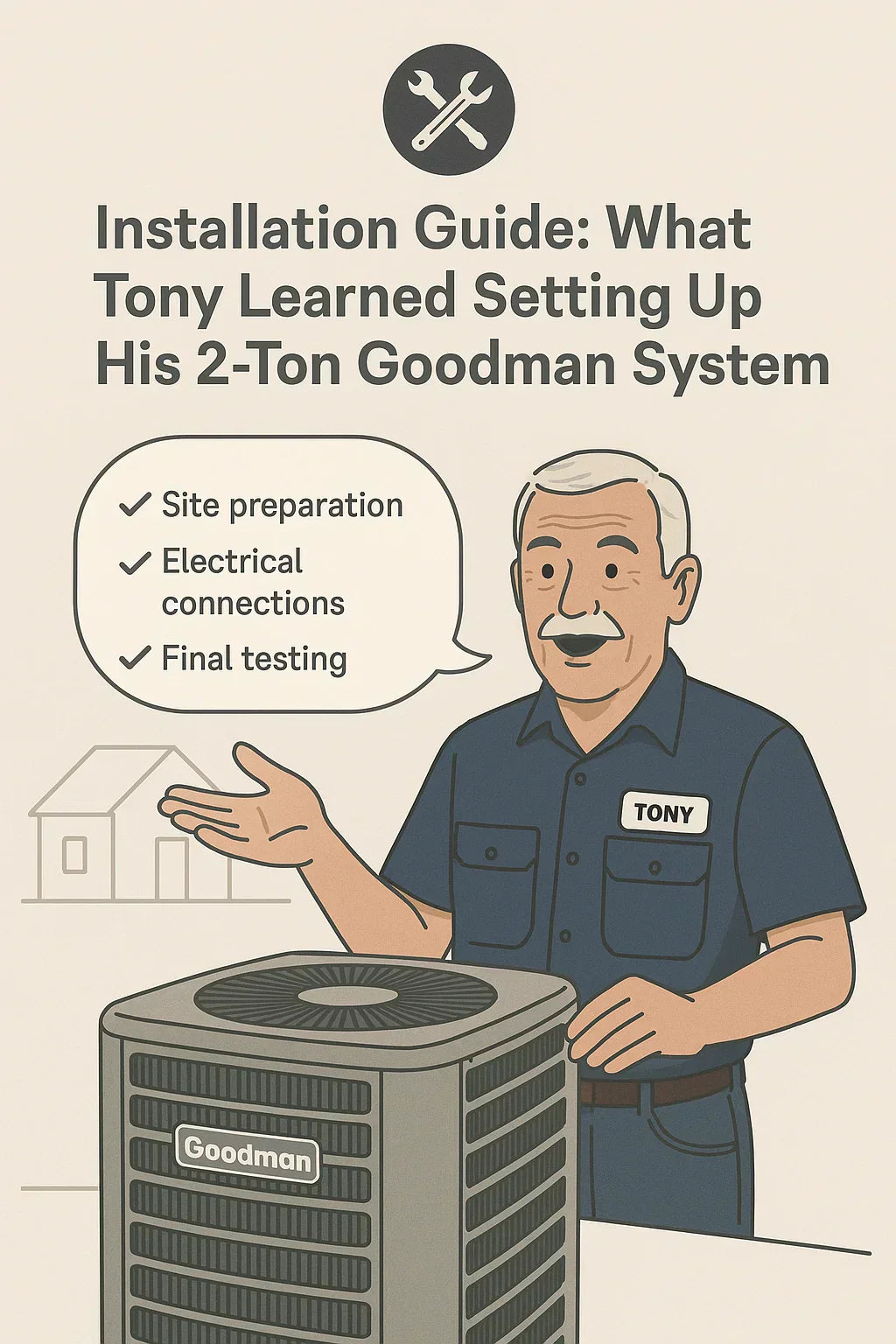Installation Guide What Tony Learned Setting Up His 2-Ton Goodman System